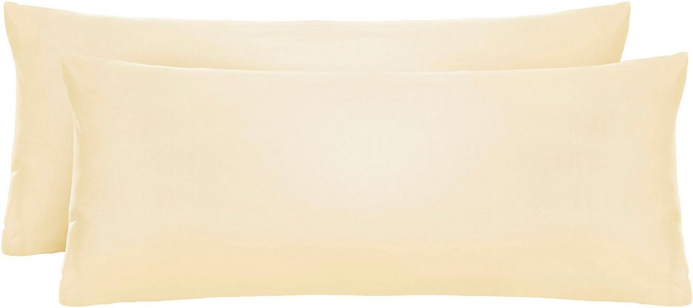 Biberna Kissenbezug Michi Feinjersey mit Reißverschluss, (2 Stück), verschi günstig online kaufen