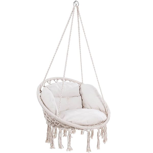 Hängesessel Creme 80x60x140cm günstig online kaufen