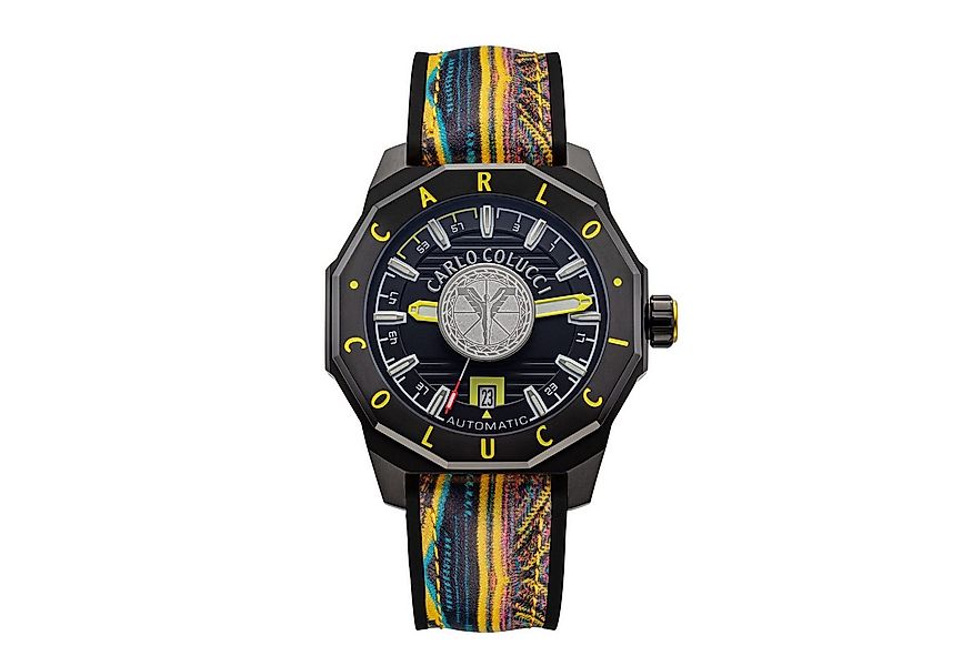 CARLO COLUCCI Automatikuhr Automatikuhr Automatikuhr 100% Edelstahl 42 günstig online kaufen