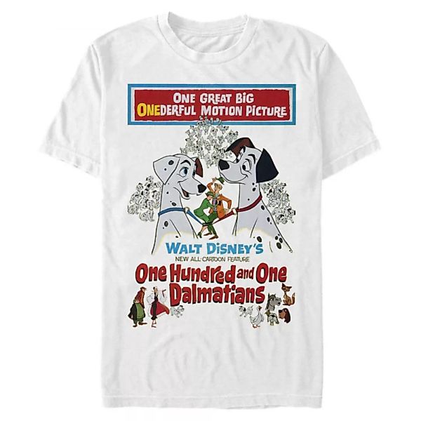 Disney Classics - 101 Dalmatiner - Dog Vintage Poster - Männer T-Shirt günstig online kaufen