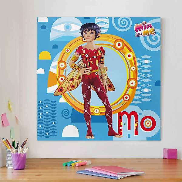 Leinwandbild Kinderzimmer - Quadrat Mia and me - Elfe Mo günstig online kaufen