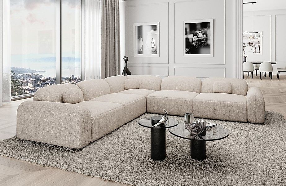 Sofa Dreams Ecksofa Stoff Eckcouch Polstersofa günstig online kaufen
