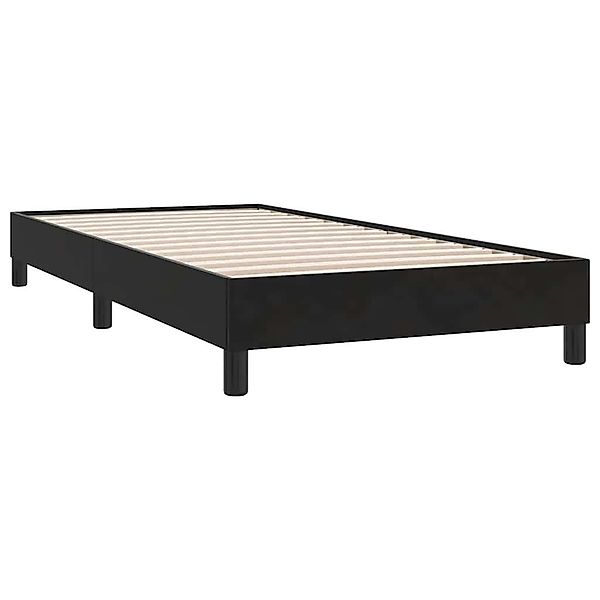 vidaXL Bett Boxspringbett ohne Matratze Schwarz günstig online kaufen