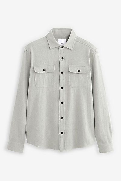 Next Hemdjacke Hemdjacke aus angerauter Baumwolle günstig online kaufen