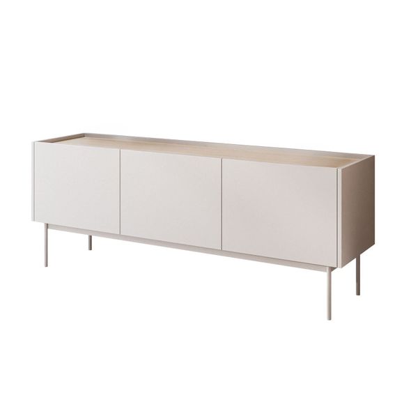 ALLHOUSE24 TV-Schrank LINEA Eiche 144 cm günstig online kaufen
