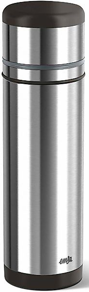 Emsa Isolierflasche "Mobilty" Edelstahl schwarz, SAFE LOC-Verschluss, 100% günstig online kaufen