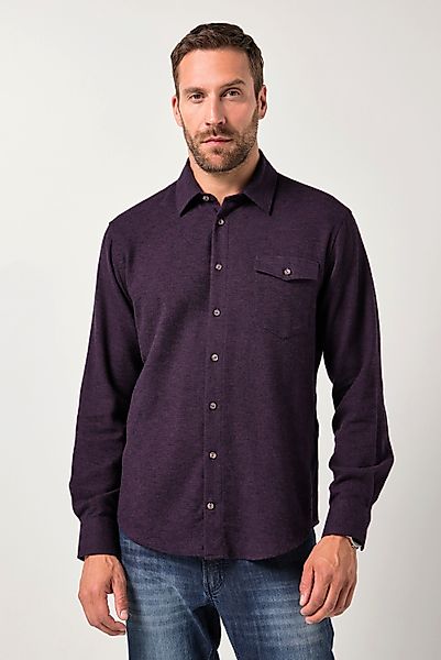 JP1880 Businesshemd JP1880 Flanellhemd Langarm Kentkragen günstig online kaufen