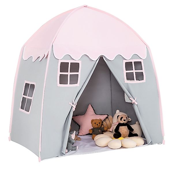 COSTWAY Spielzelt Kinderspielhaus 143 x 100 günstig online kaufen