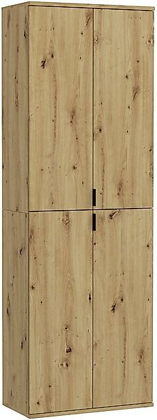 Home affaire Mehrzweckschrank Trondheim, Höhe 193 cm, 4 Türen, 9 Fächer, 7 günstig online kaufen