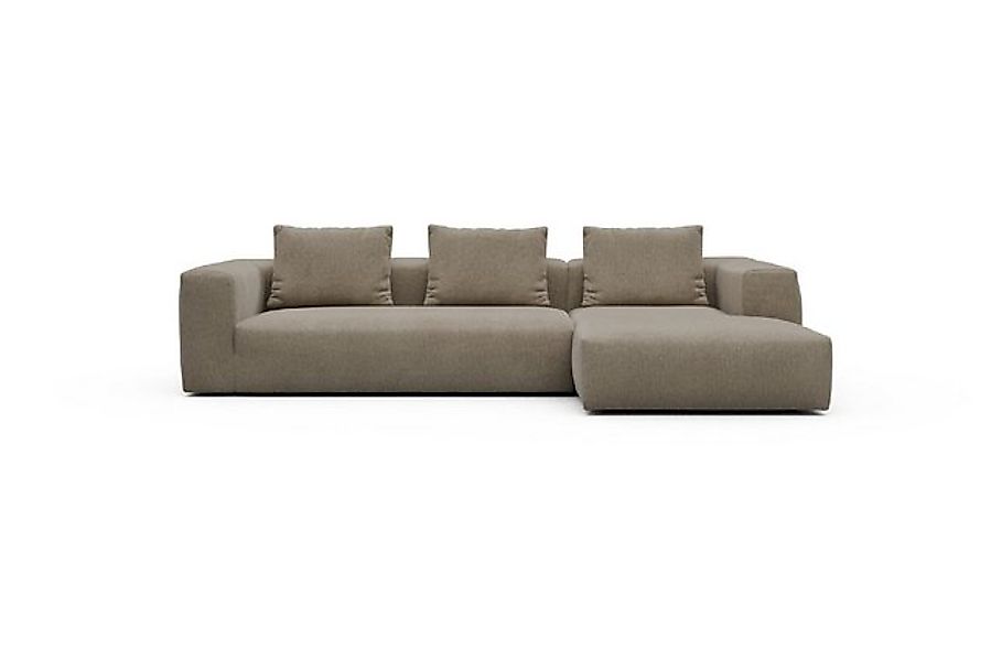 moebelfaktor Ecksofa Fred Chaiselongue rechts mit 2,5-Sitzer, Modular, tief günstig online kaufen