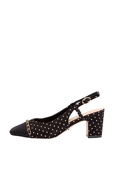 LIPSY Lipsy gepunktete Slingbacks, Blockabsatz Slingsandale (1-tlg) günstig online kaufen