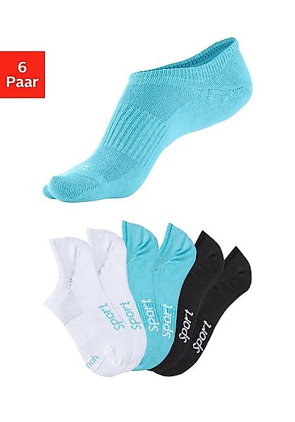 Bench. Sneakersocken (Packung, 6-Paar) nicht sichtbar in Sneakern günstig online kaufen