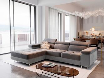 Masseno Ecksofa ELMA mit Schlaffunktion L-Form, günstig online kaufen