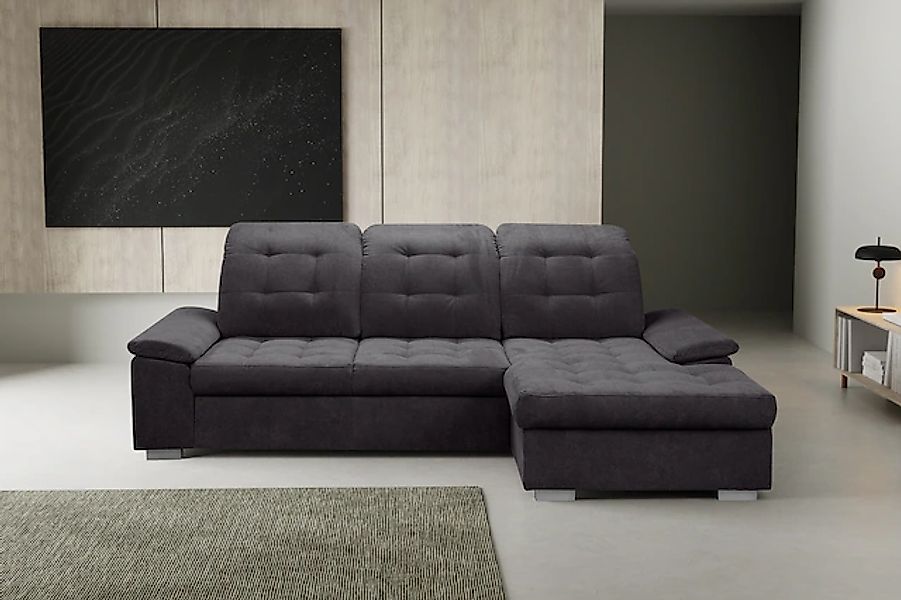 WERK2 Ecksofa »Carmen, mit Bettfunktion & Bettkasten, optional Sitztiefenve günstig online kaufen