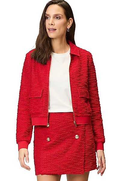 Zero Jackenblazer zero Bouclè-Jacke mit Klappentaschen günstig online kaufen