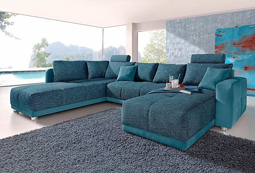 Jockenhöfer Gruppe "Orlando U-Form, B: 337 cm" mit Bettfunktion, Bettkasten günstig online kaufen