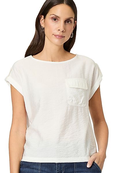 Zero Kurzarmshirt "zero Shirt mit Klappentasche", (1 tlg.), weiteres Detail günstig online kaufen