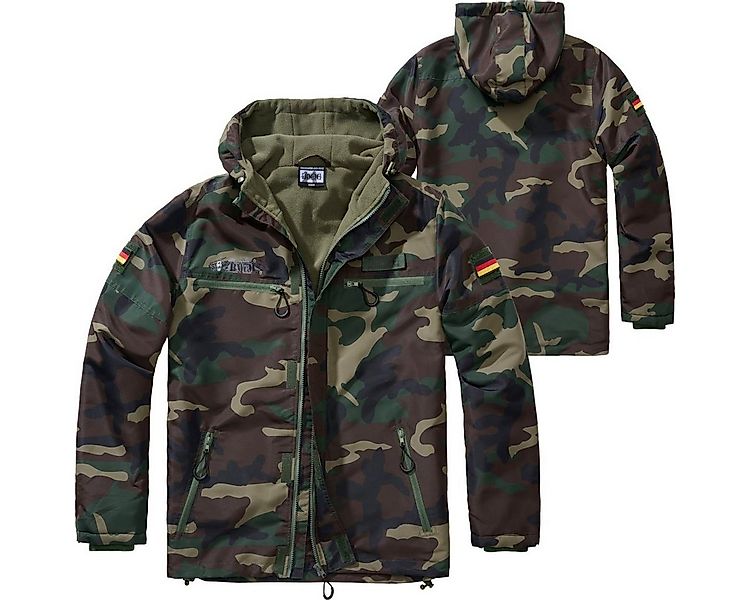 BWuM Windbreaker BWuM Tactical Windbreaker Zipper Fleece + Patch & Flaggen günstig online kaufen