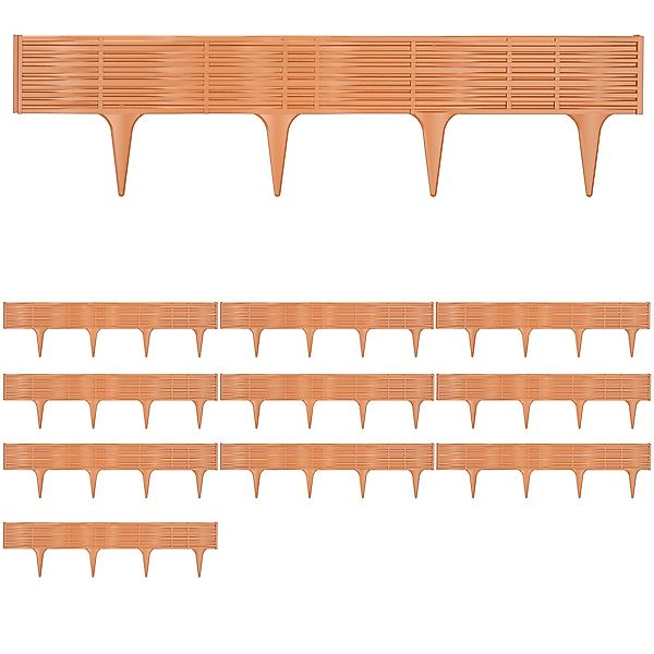 Beeteinfassung 2er-Set Terrakotta 7,8m günstig online kaufen