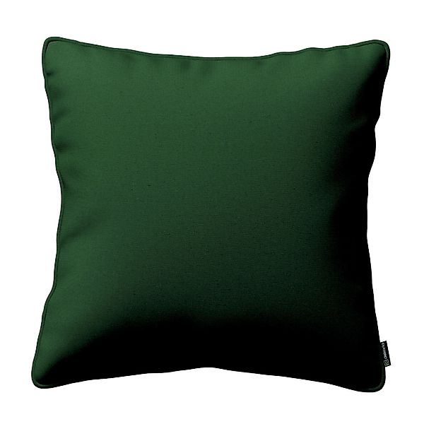 Kissenhülle Gabi mit Paspel, dunkelgrün, 45 x 45 cm, Quadro (144-33) günstig online kaufen