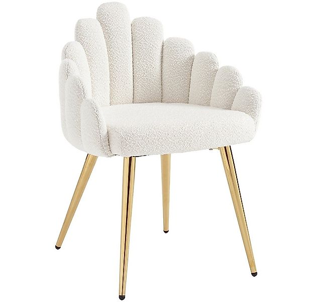 WAHSON OFFICE CHAIRS Loungesessel Kunstfell Loungesessel Polsterstuhl mit M günstig online kaufen