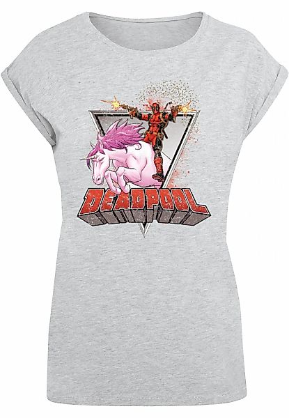 ABSOLUTE CULT T-Shirt "ABSOLUTE CULT Damen Ladies Deadpool - Rides a Unicor günstig online kaufen