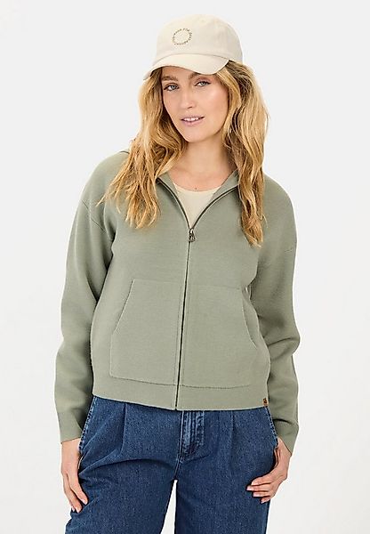 camel active Strickjacke mit Kapuze Langarm Kapuze Kapuze günstig online kaufen