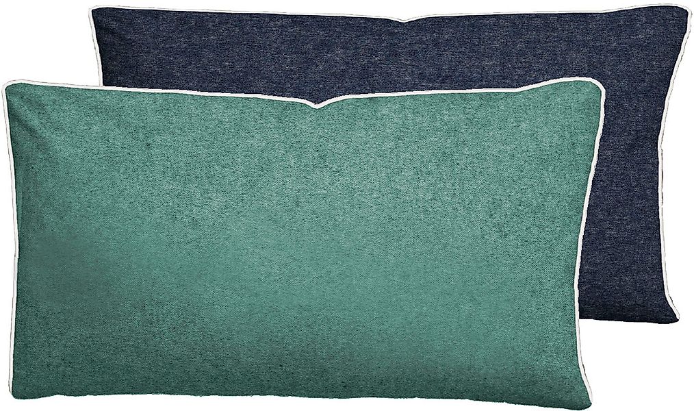Biberna Kissenbezug Hermal Flanell mit Reißverschluss, günstig online kaufen