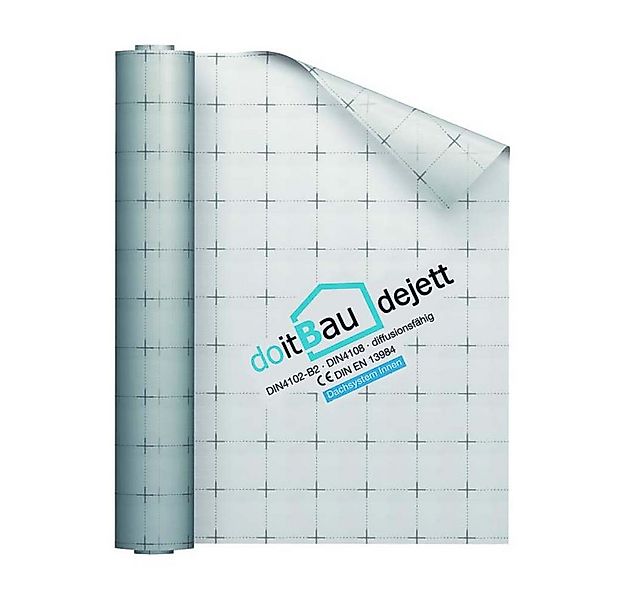 Dampfbremsfolie dejett 2 Dampfbremsfolie 1,5m x 50m, (1-St) günstig online kaufen