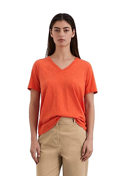 Marc O'Polo T-Shirt aus Baumwolle-Viskose-Mix günstig online kaufen