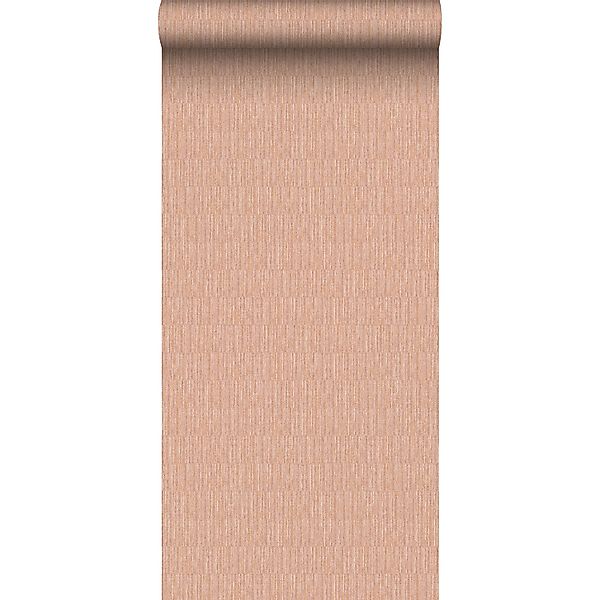 Sanders & Sanders Tapete Uni Pfirsichrosa 53 cm x 10 m günstig online kaufen