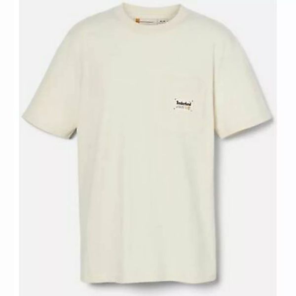 Timberland  T-Shirts & Poloshirts TB0A66DS ROCK POCKET-CR31 UNDYED günstig online kaufen
