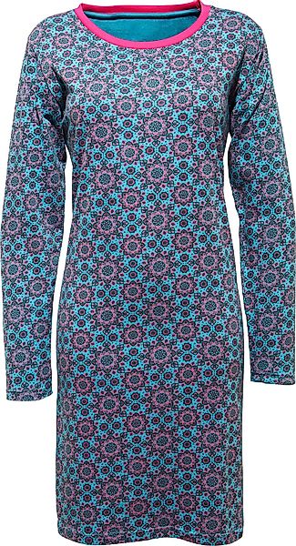REDBEST Nachthemd Damen-Nachthemd Single-Jersey gemustert günstig online kaufen