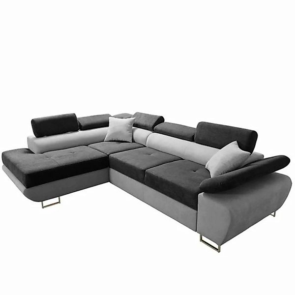 robin Ecksofa Premium Wenus Sofa Schlaffunktion Bettkasten Verstellbare Kop günstig online kaufen