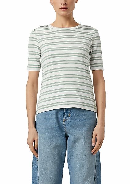 Comma T-Shirt im Streifen-Design günstig online kaufen