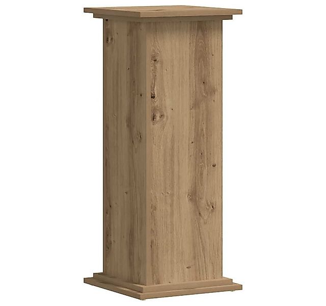 vidaXL Blumenständer Pflanzenständer Artisan-Eiche 33x33x80 cm Holzwerkstof günstig online kaufen