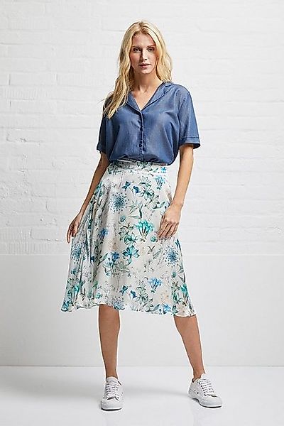 wunderwerk A-Linien-Rock Silk midi skirt flower print günstig online kaufen