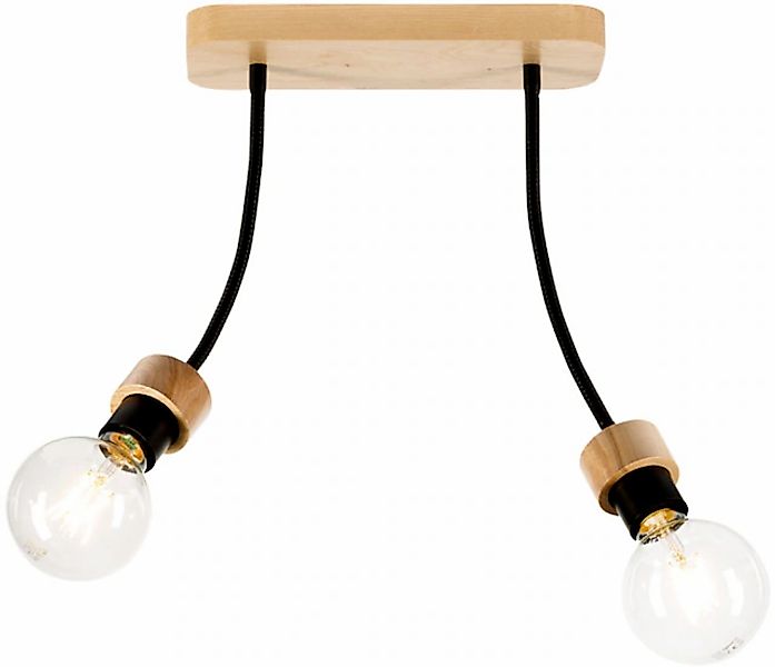 BRITOP LIGHTING Deckenleuchte »ALLUMER FLEX«, 2 flammig, Leuchtmittel E27 günstig online kaufen
