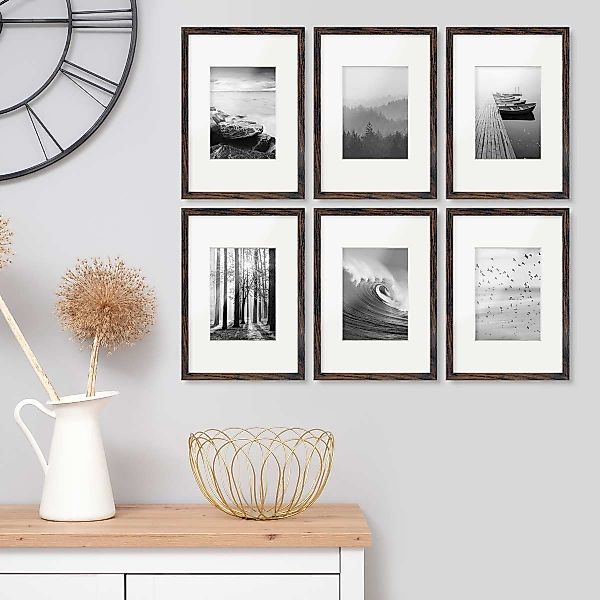 PHOTOLINI Bilderrahmen 6er Set 21x30 cm günstig online kaufen