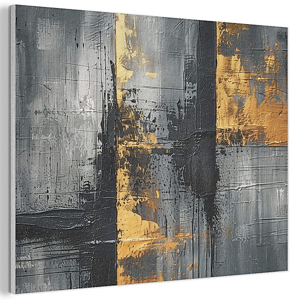 MuchoWow Gemälde Modern - Gold - günstig online kaufen