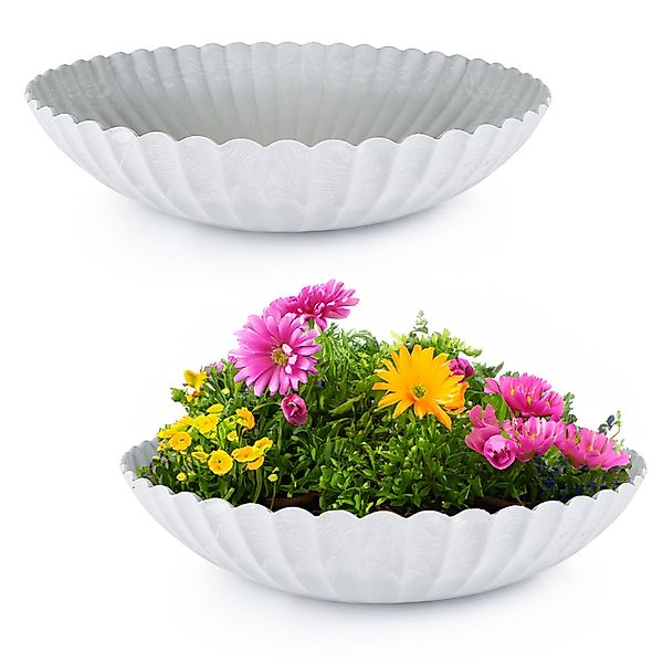 matches21 HOME & HOBBY Blumentopf Runde günstig online kaufen