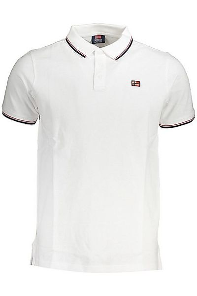 NORWAY 1963 Poloshirt Kurzarm-Poloshirt Herren Weiß mit Kontrastdetails günstig online kaufen