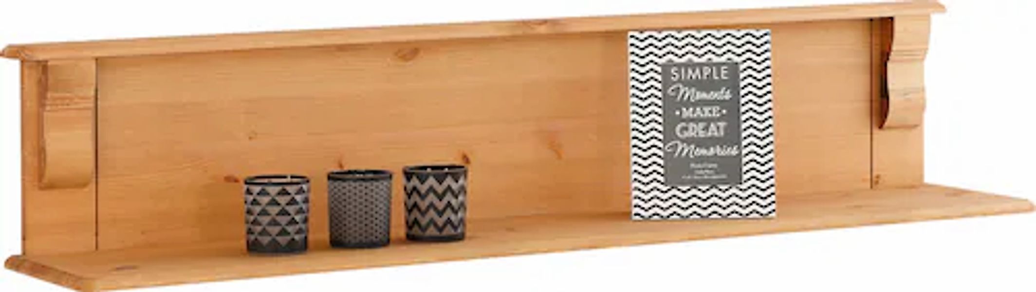 Home affaire Wandregal »Adele«, Breite 120 cm, aus massiver Kiefer, FSC® günstig online kaufen