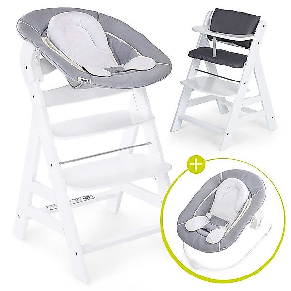 Hauck Hochstuhl Alpha Plus White - günstig online kaufen