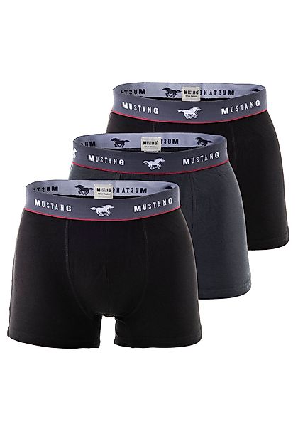 MUSTANG Boxershorts "Boxershort 3er Pack" günstig online kaufen