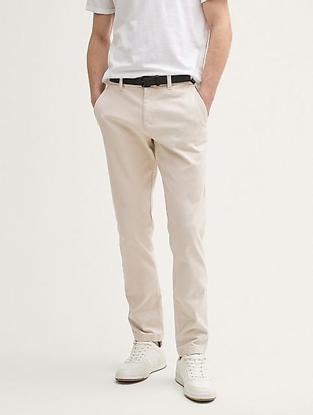 TOM TAILOR Chinohose Travis Slim Chino mit Gürtel günstig online kaufen