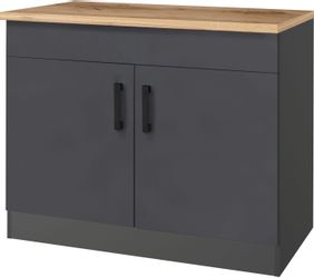 KOCHSTATION Spülenschrank "KS-Toronto, Breite 100 cm" günstig online kaufen