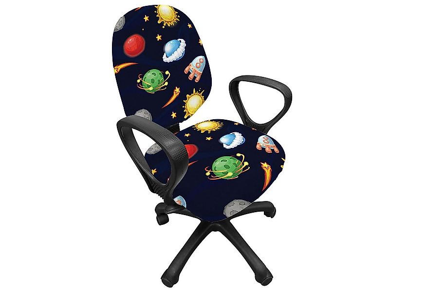 Abakuhaus Bürostuhlhusse dekorative Schutzhülle aus Stretchgewebe, Platz Co günstig online kaufen