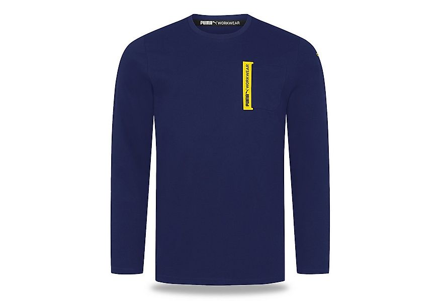 PUMA Workwear Longsleeve ADVANCED Langarm Shirt Herren mit Utility Fach am günstig online kaufen