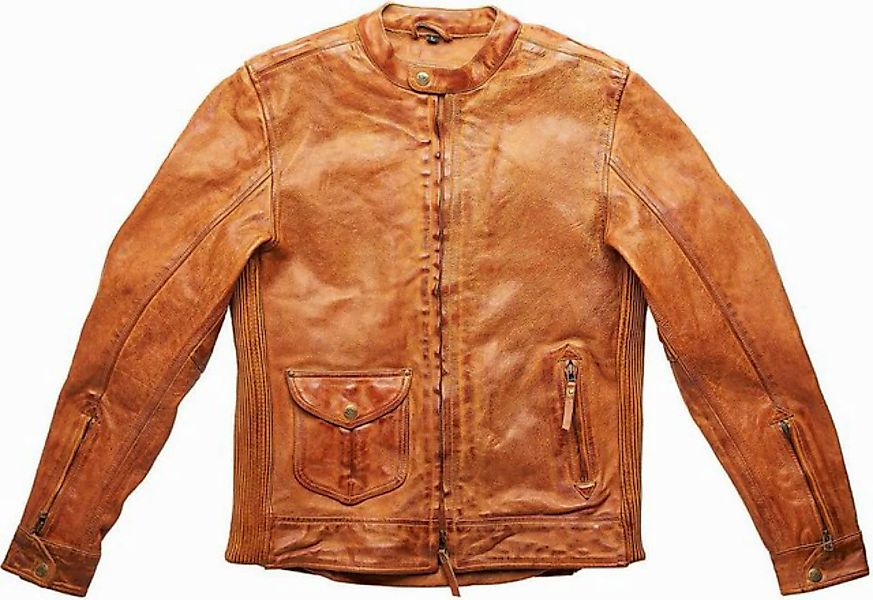 Fuel Motorradjacke Bourbon Motorrad Lederjacke günstig online kaufen